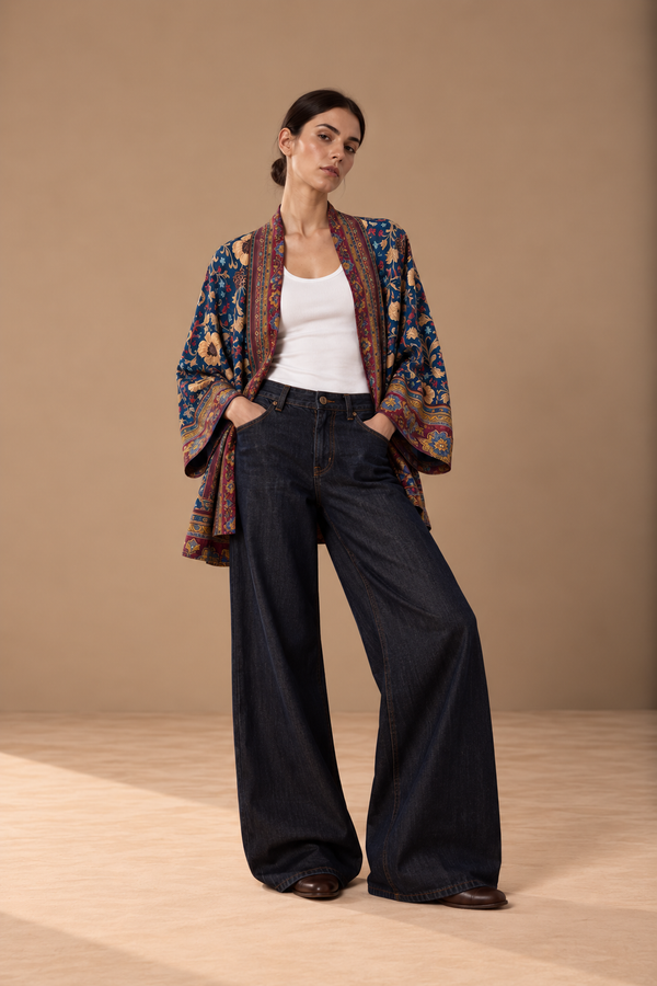 KIMONO FLOREALE - WU'SIDE
