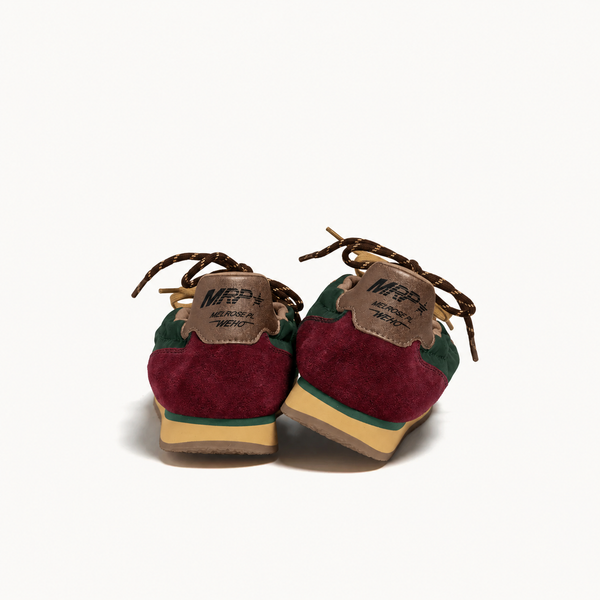 SNEAKERS UTAH  BURGUNDY - MRP