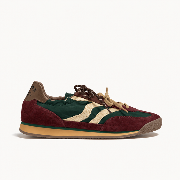 SNEAKERS UTAH  BURGUNDY - MRP