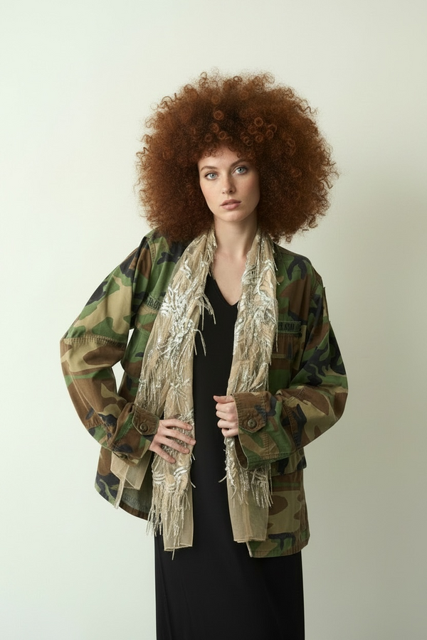 CAMICIA CAMOUFLAGE VINTAGE - TENSIONEIN