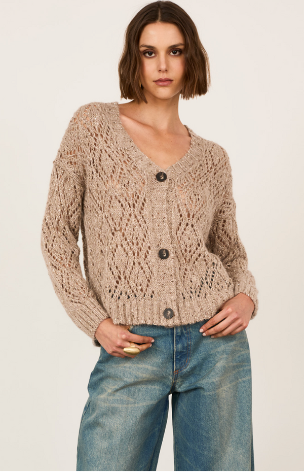 CARDIGAN INTRECCI - PHILIA LOFT