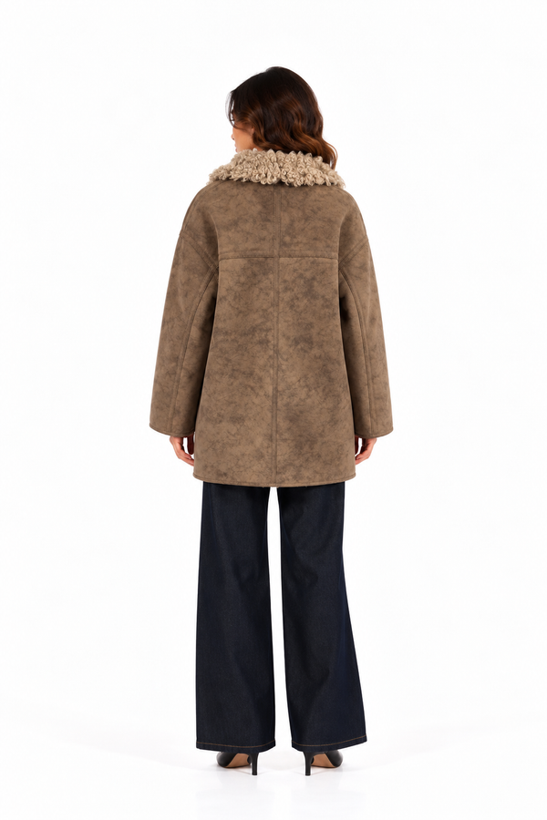 CAPPOTTO SHEARLING  - TAVUS