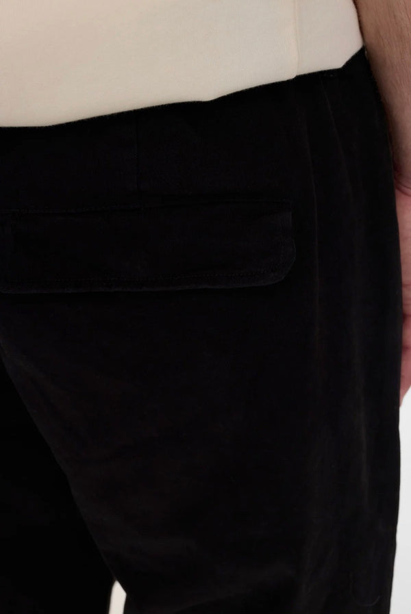 PANTALONI ELA IN COTONE CON PIEGHE AKJAN - ANERKJENDT