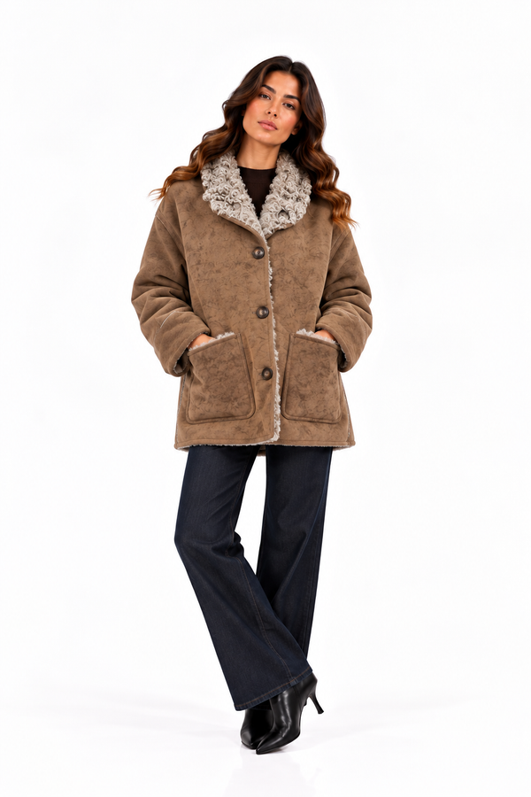 CAPPOTTO SHEARLING  - TAVUS