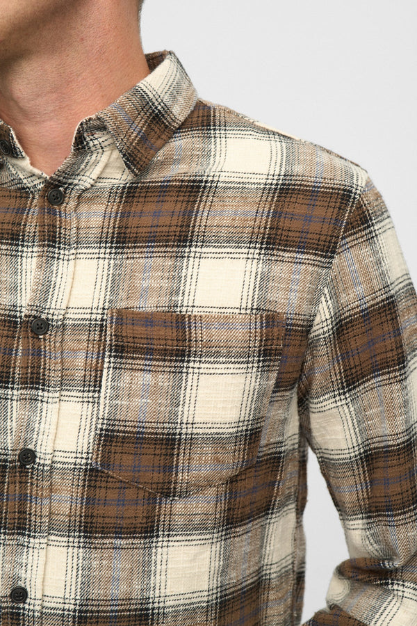CAMICIA FLANELLA CHECK - ANERKJENDT