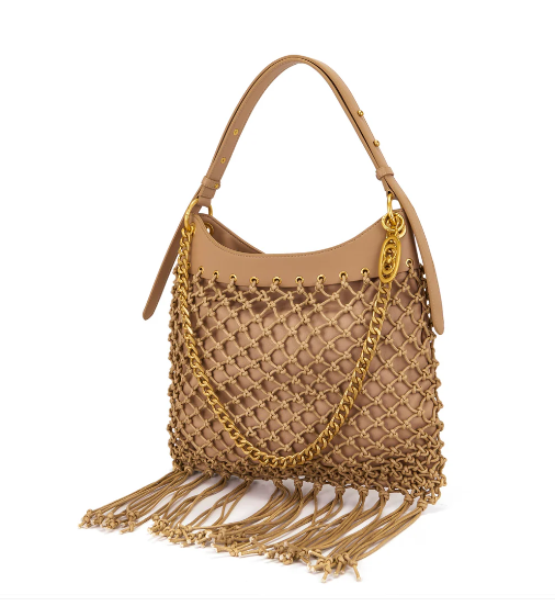 BORSA A SPALLA FRINGE - LA CARRIE