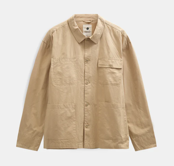 AKODIN COTTON POPLIN OVERSHIRT - ANERKJENDT