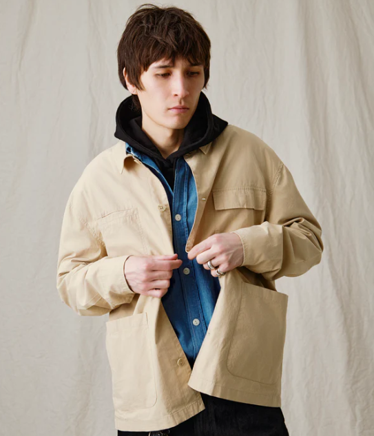 AKODIN COTTON POPLIN OVERSHIRT - ANERKJENDT