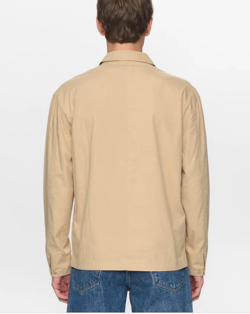 AKODIN COTTON POPLIN OVERSHIRT - ANERKJENDT
