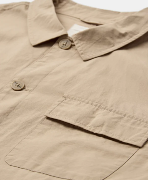 AKODIN COTTON POPLIN OVERSHIRT - ANERKJENDT