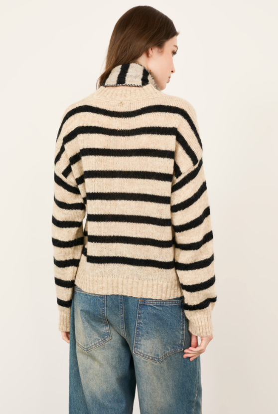 CARDIGAN RIGHE CON FUSCIACCA - PHILIA LOFT