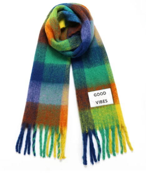 SCIARPA GOOD VIBES - VERB TO DO