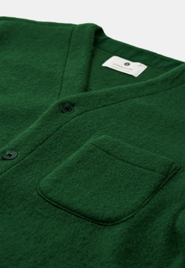CARDIGAN IN LANA BOLLITA - ANERKJENDT