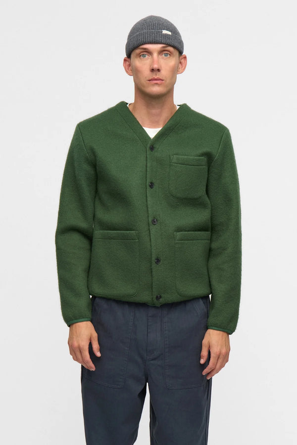 CARDIGAN IN LANA BOLLITA - ANERKJENDT