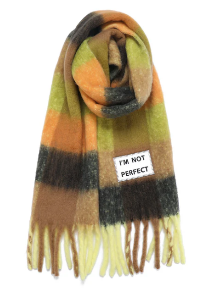 SCIARPA I'M NOT PERFECT - VERB TO DO