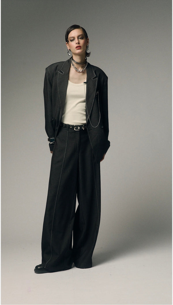 PANTALONE CON IMPUNTURE - YOU DECIDE