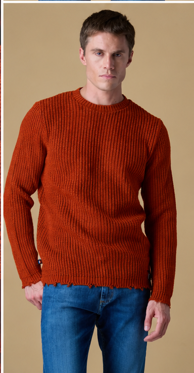 MAGLIONE COSTA INGLESE CON STRAPPI - V2