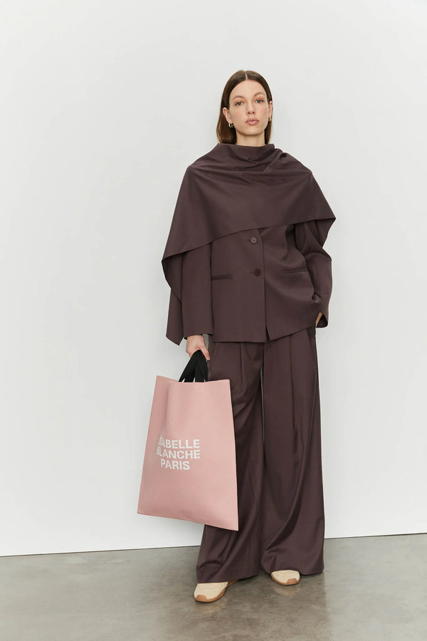 BLAZER CON SCIARPA - ISABELLE BLANCHE