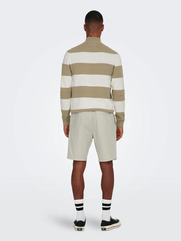 BERMUDA MISTO LINO - ONLY&SONS