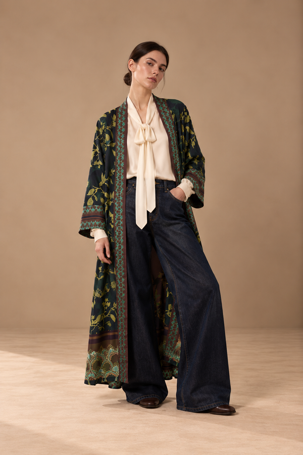 KIMONO FLOREALE - WU'SIDE