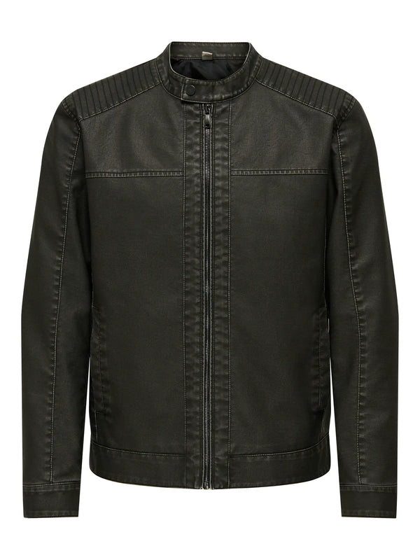 BIKER ECOPELLE - ONLY&SONS