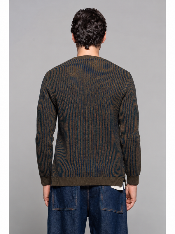 MAGLIA JACQUARD BICOLOR - BL11