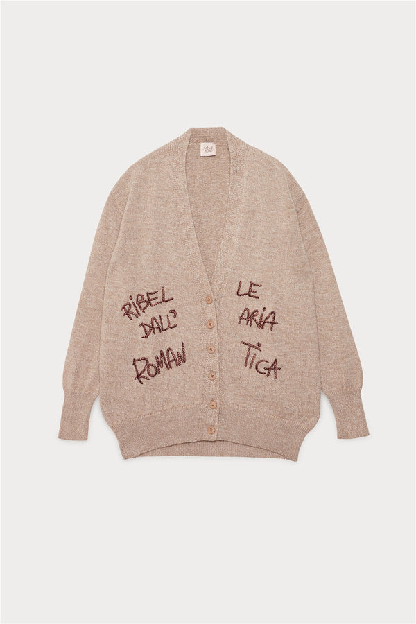 CARDIGAN MISTO LANA - MEME ROAD