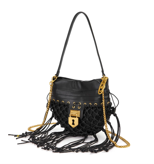 BORSA A SPALLA FRINGE - LA CARRIE
