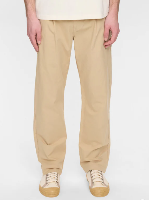 AKJAN COTTON POPLIN PANTS - ANERKJENDT