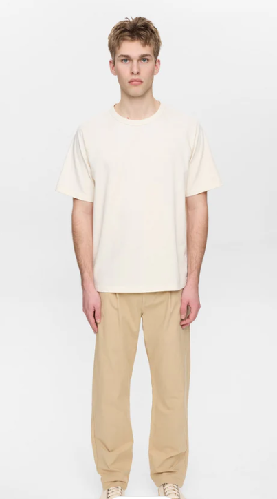 AKJAN COTTON POPLIN PANTS - ANERKJENDT