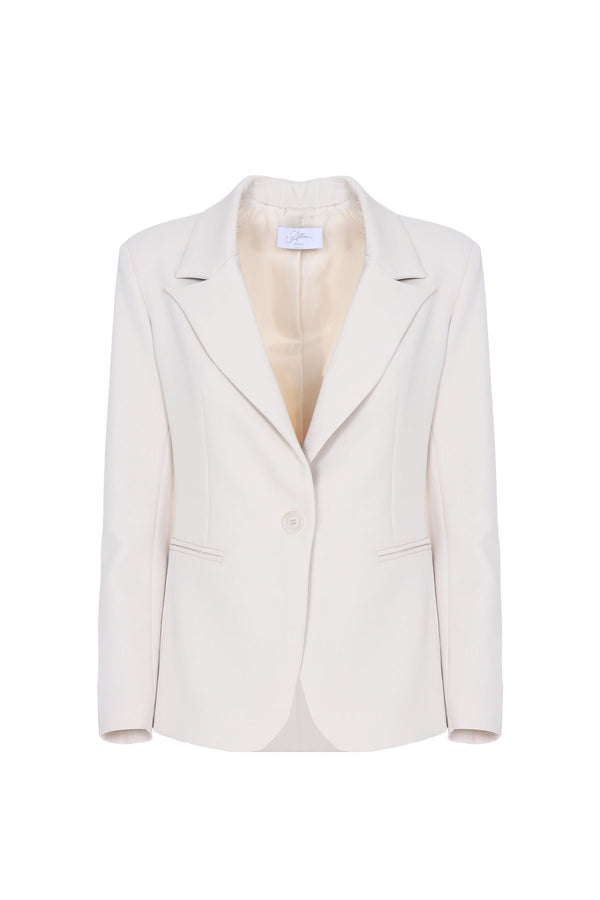 GIACCA BASIC SLIM IN CREPE - SO ALLURE