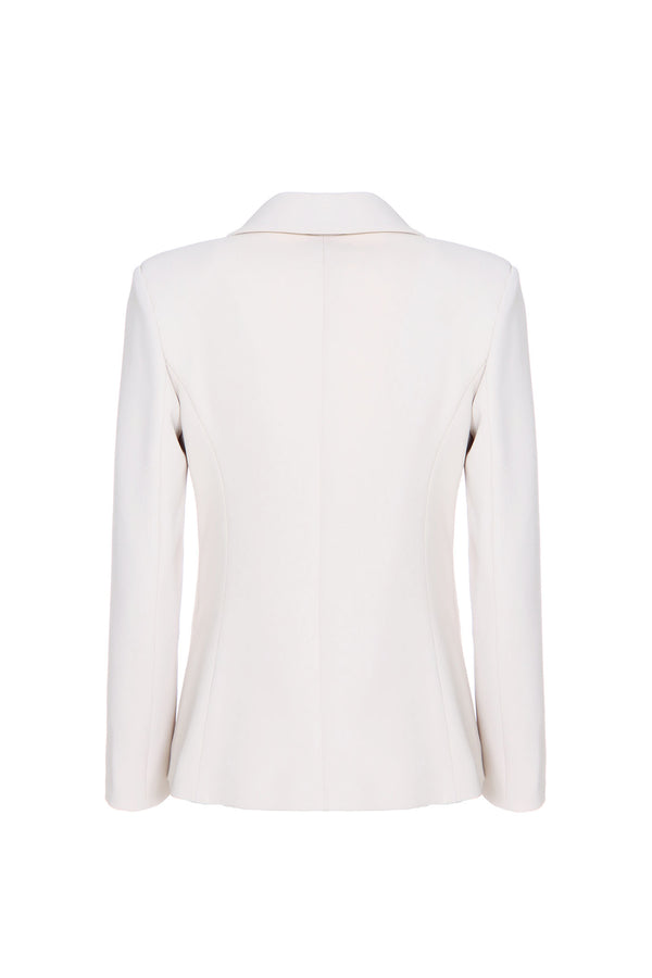 GIACCA BASIC SLIM IN CREPE - SO ALLURE