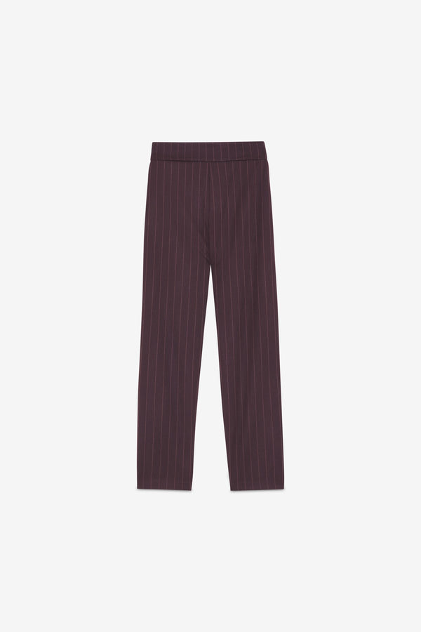 PANTALONE SIGARETTA GESSATO - MEMEROAD