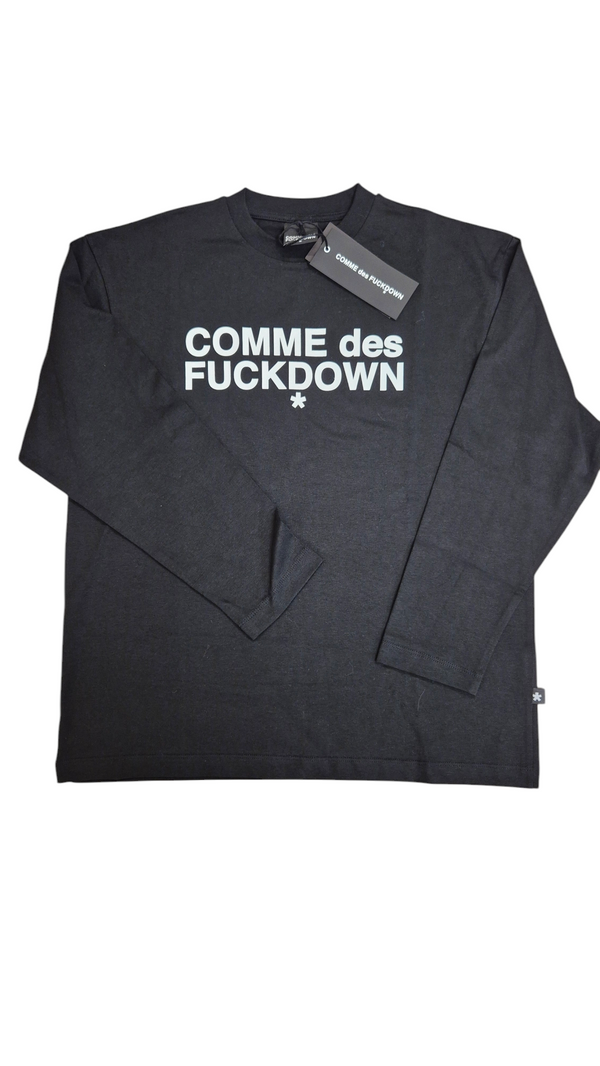 TSHIRT MANICA LUNGA LOGO - COMME DES FACKDOWN