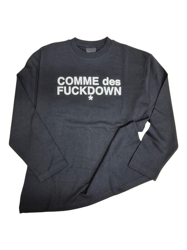 TSHIRT MANICA LUNGA LOGO - COMME DES FACKDOWN