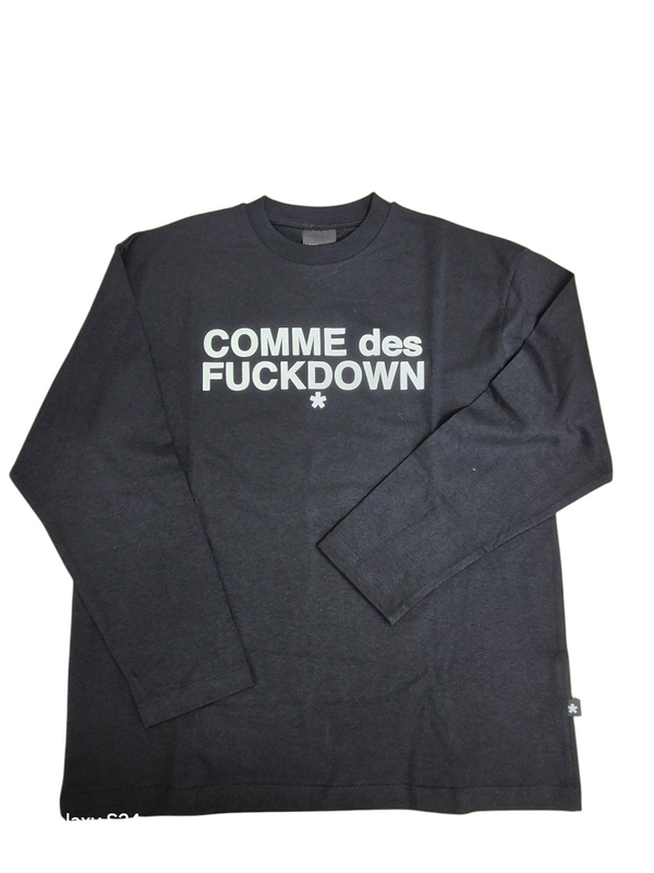 TSHIRT MANICA LUNGA LOGO - COMME DES FACKDOWN