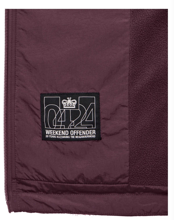 GIACCA FODERATA IN PILE TECNICO - WEEKEND OFFENDER