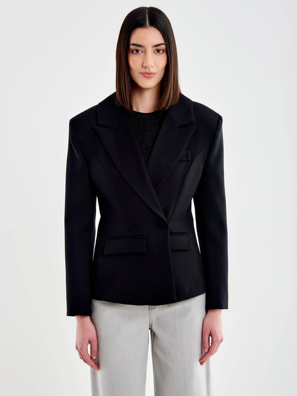 BLAZER SPALLE OVER AVVITATO - VICOLO