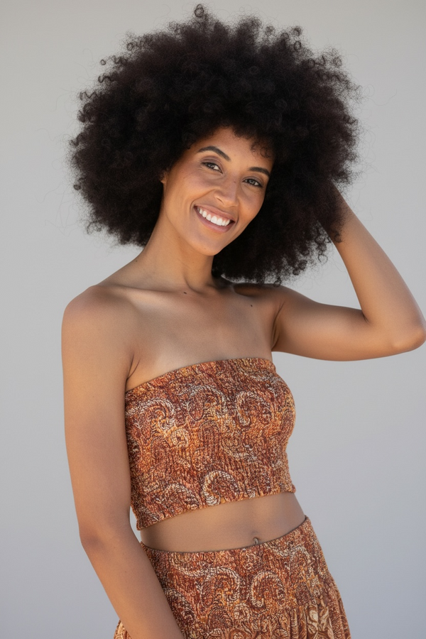 TOP FASCIA RUGGINE ARRICCIATO - PAHIESA