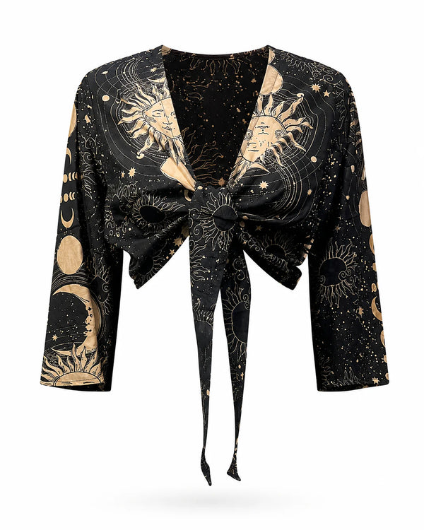 CAMICIA NODO  SOLE E LUNA - PAHIESA