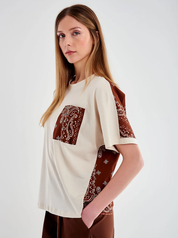 T.SHIRT RETRO FANTASIA BANDANA - VICOLO