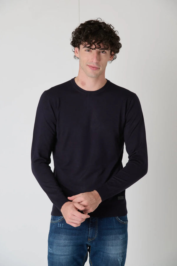 MAGLIONE GIROCOLLO IN VISCOSA - V2