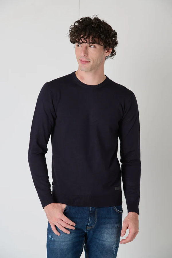 MAGLIONE GIROCOLLO IN VISCOSA - V2