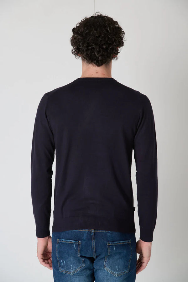 MAGLIONE GIROCOLLO IN VISCOSA - V2