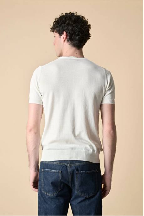 T-SHIRT IN MAGLIERIA PURO COTONE - V2