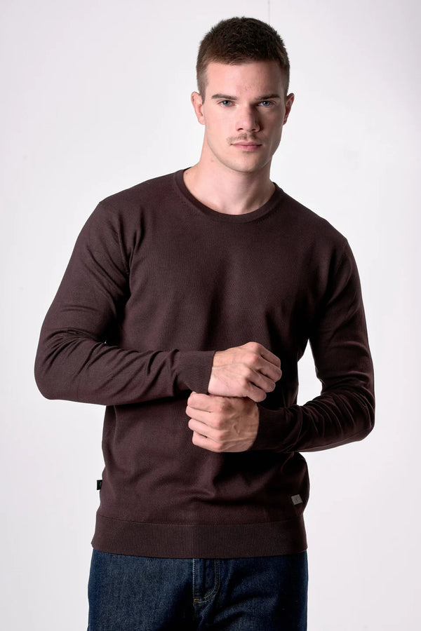 MAGLIONE GIROCOLLO IN VISCOSA - V2