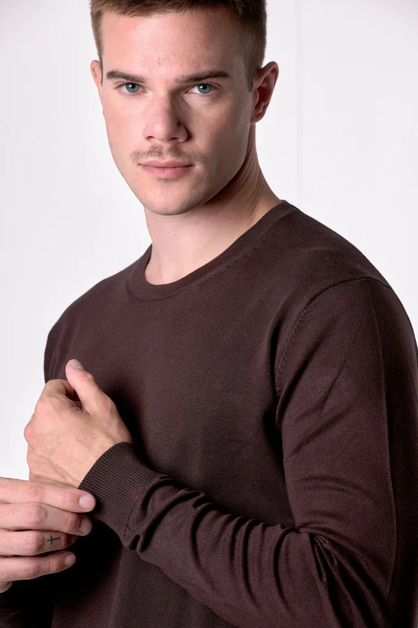 MAGLIONE GIROCOLLO IN VISCOSA - V2
