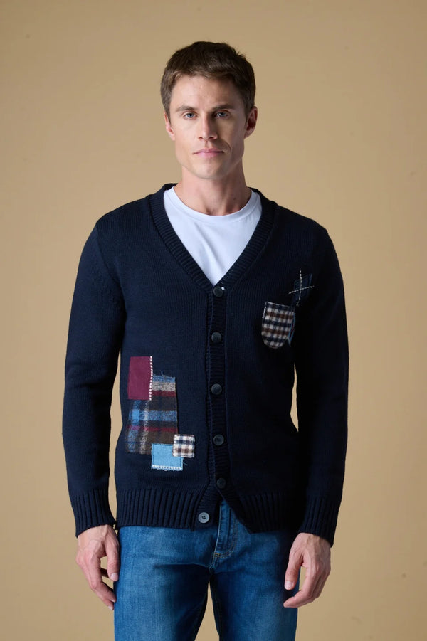 CARDIGAN MULTIPATCH - V2