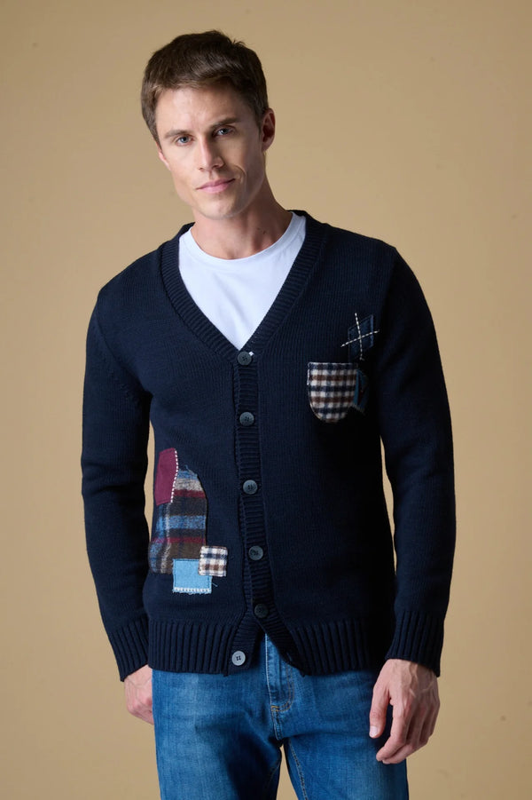 CARDIGAN MULTIPATCH - V2