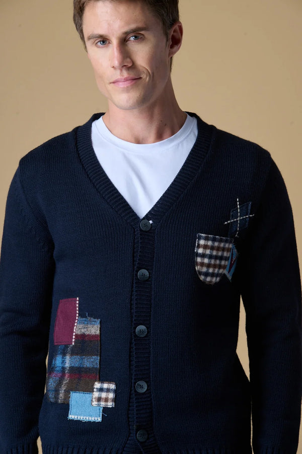 CARDIGAN MULTIPATCH - V2